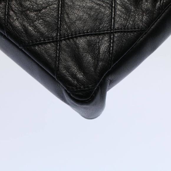 CHANEL Bicolole Chain Waist bag Lamb Skin Black CC Auth ar10853B - Picture 15 of 16